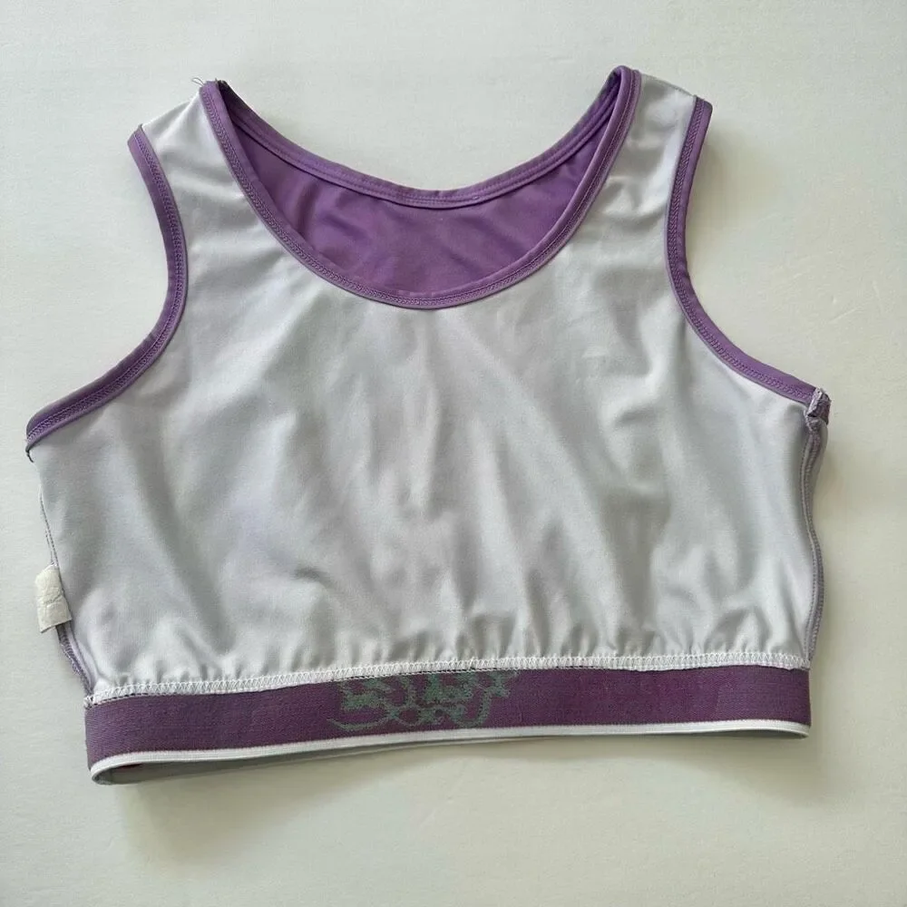 Rich Girl Candy purple sports bra